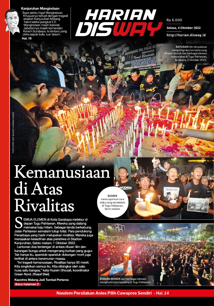 Seribu Lilin untuk Kanjuruhan