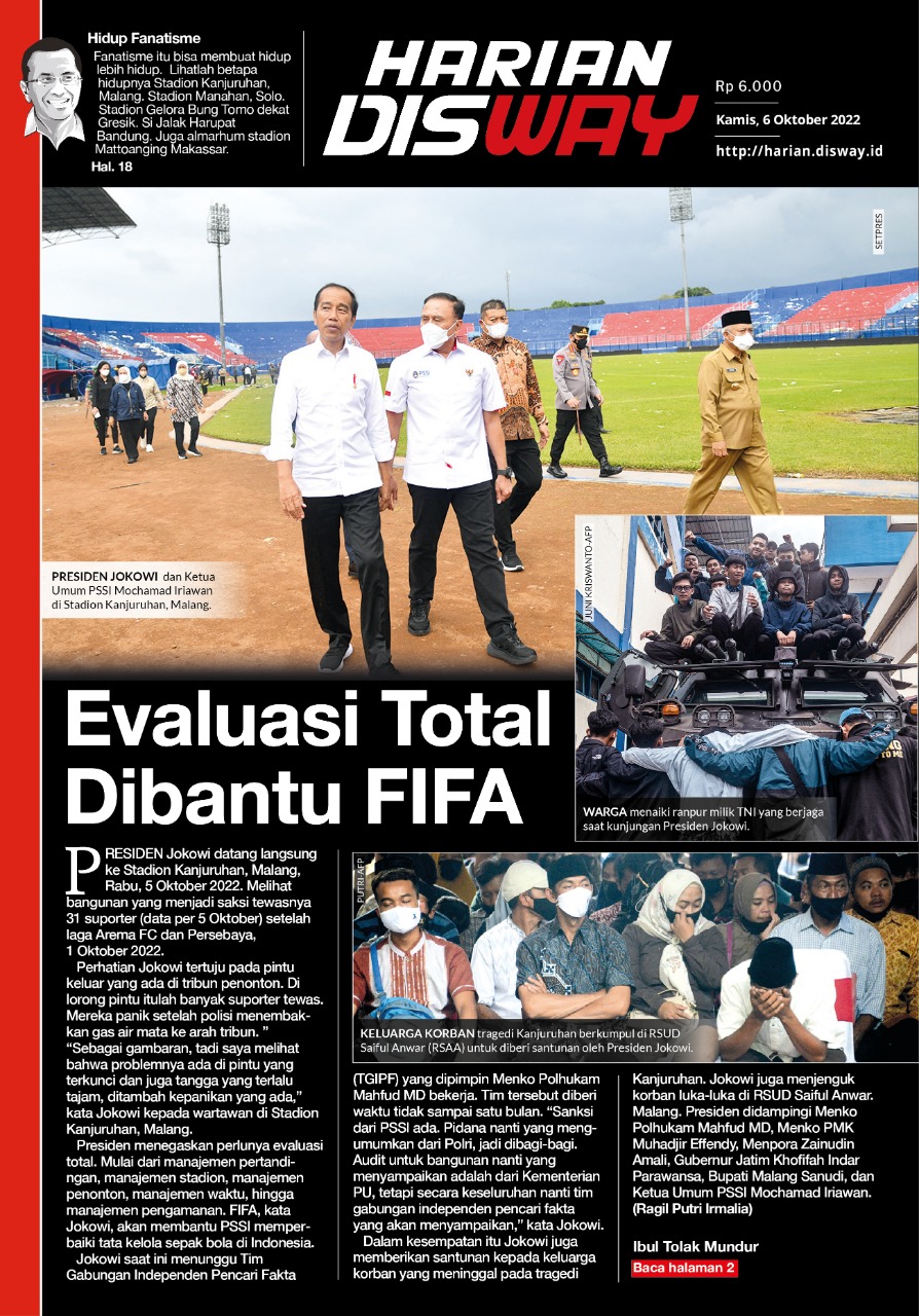 FIFA Bantu Evaluasi Total