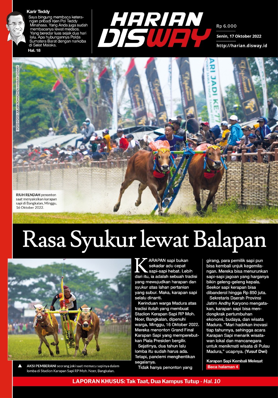 Rasa Syukur Lewat Balapan