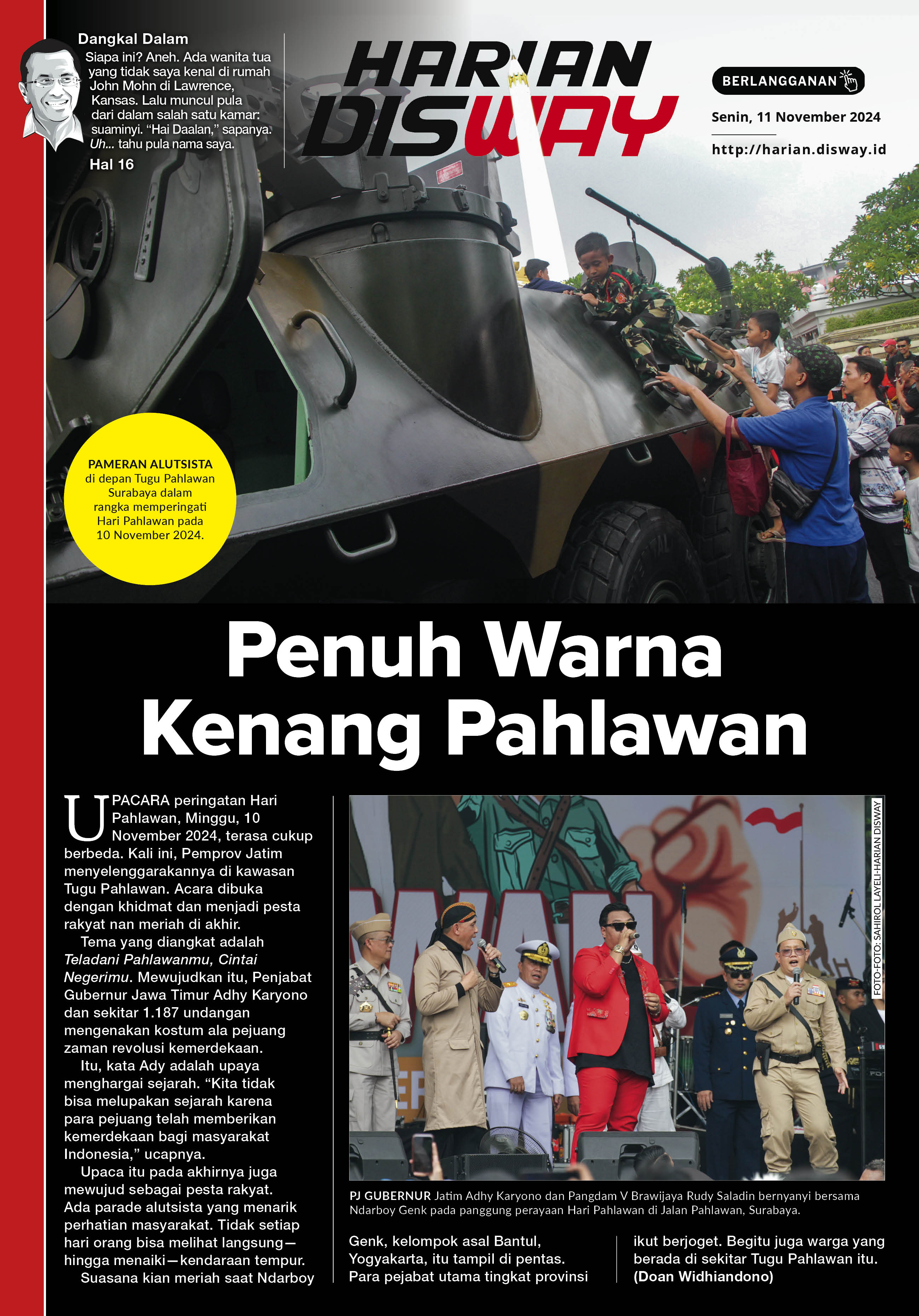 Penuh Warna Kenang Pahlawan