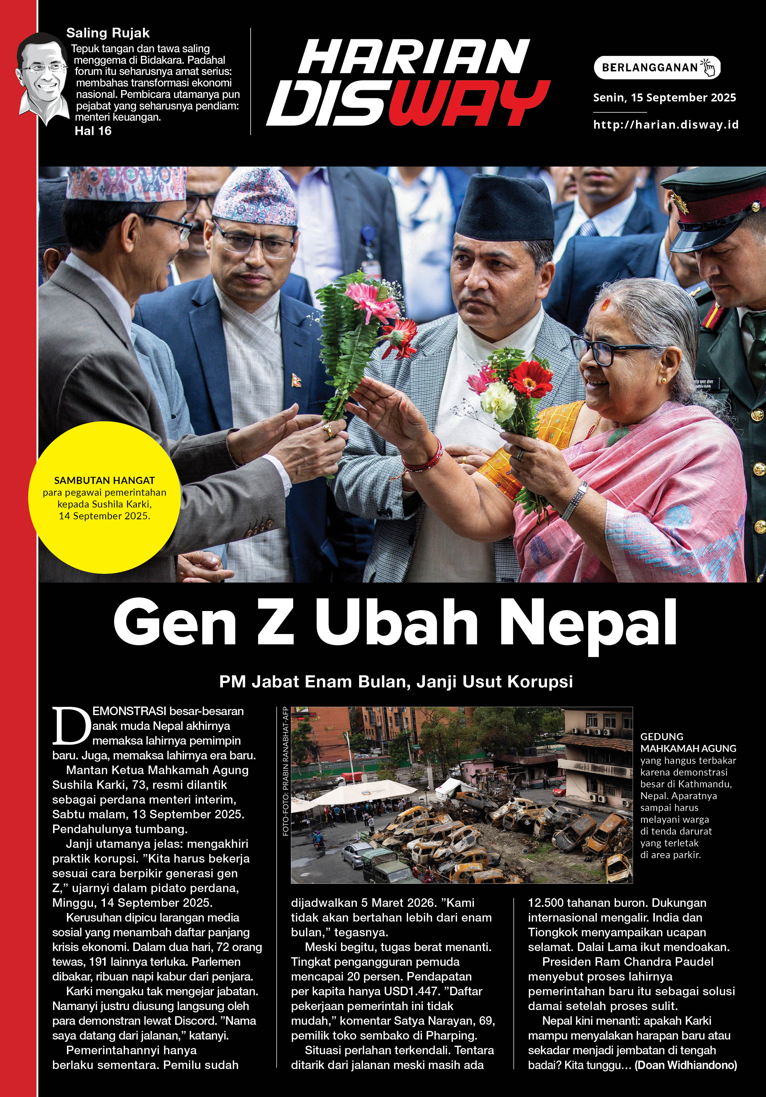 Gen Z Ubah Nepal