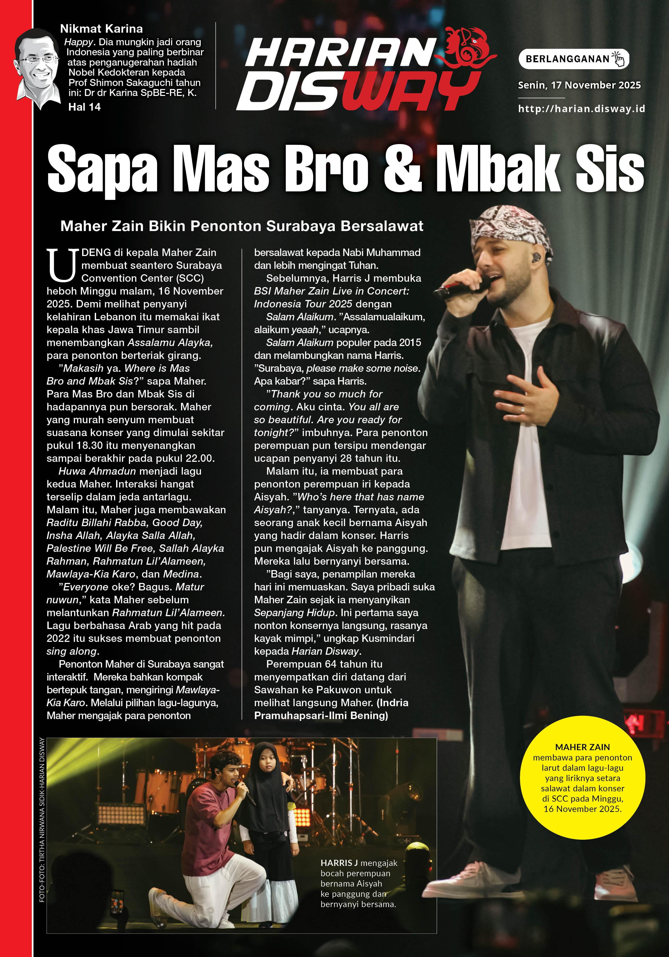 Sapa Mas Bro & Mbak Sis