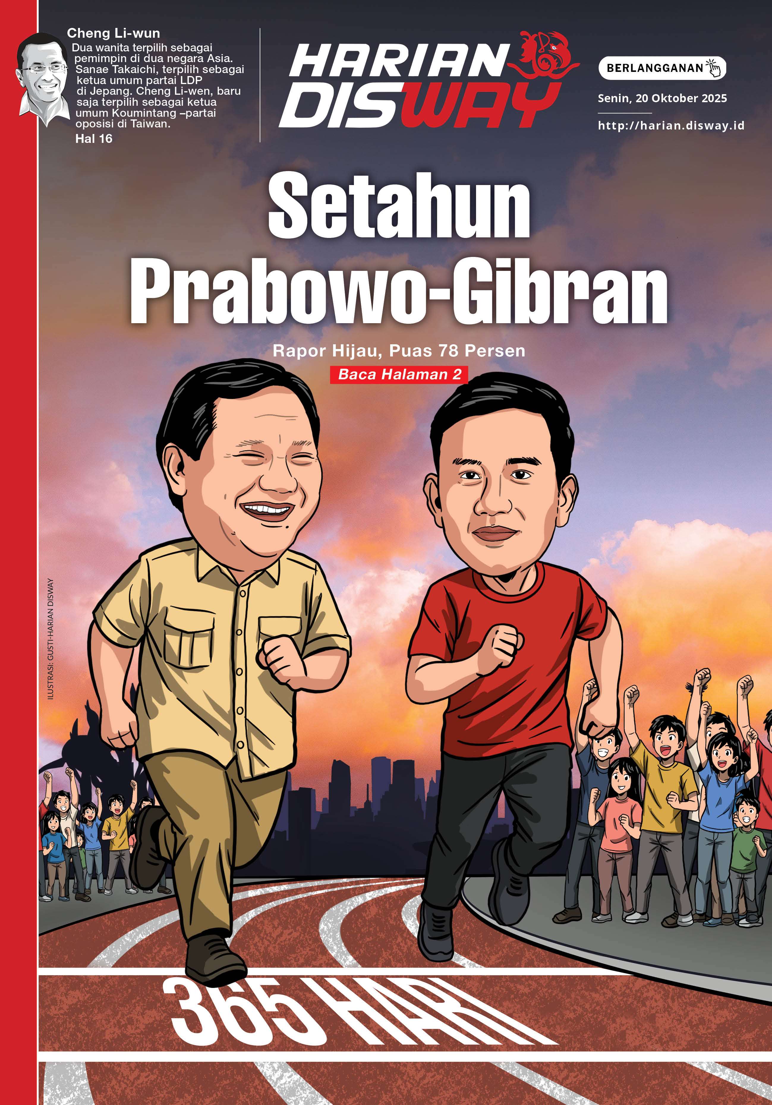 Setahun Prabowo-Gibran