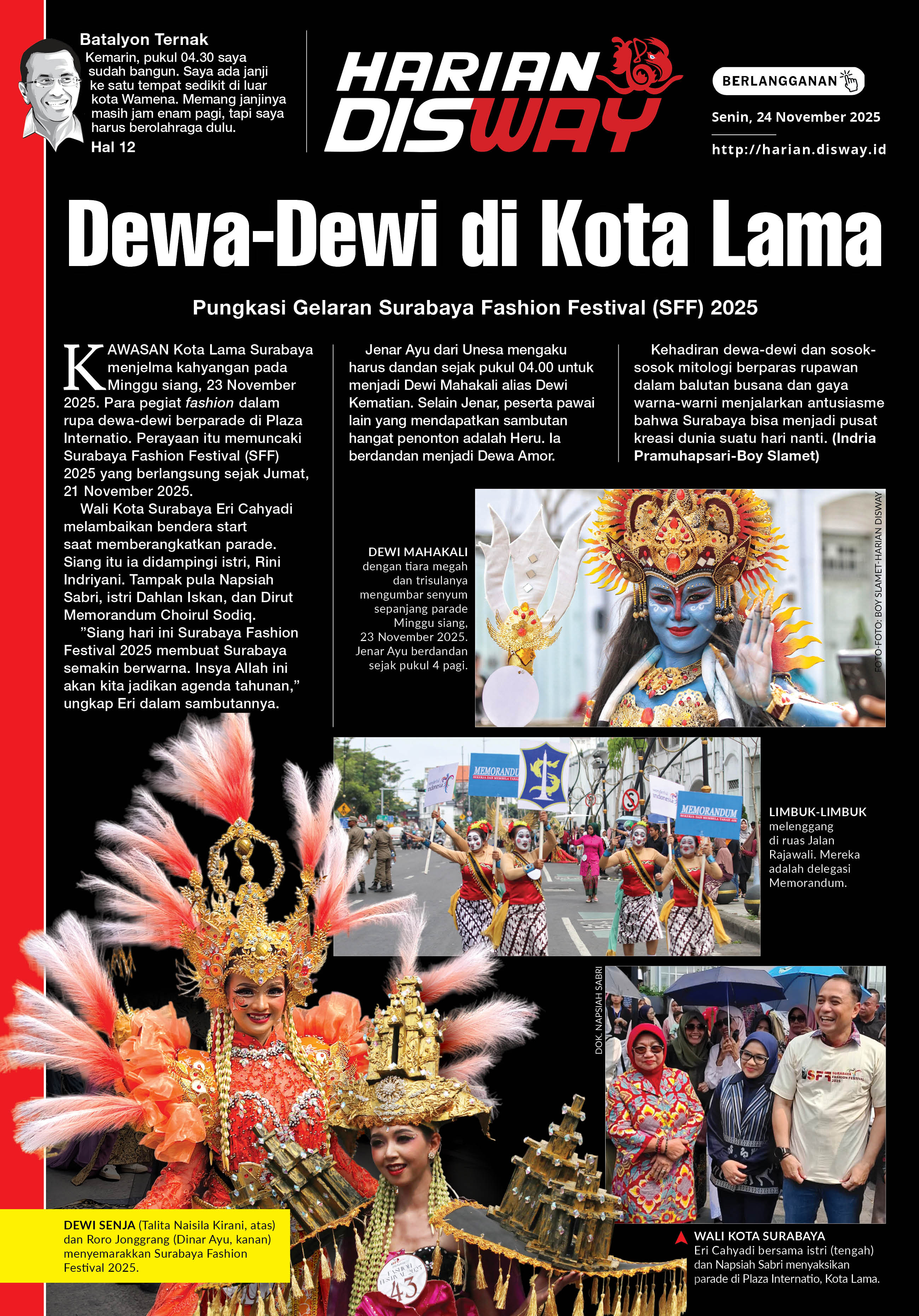 Dewa-Dewi di Kota Lama