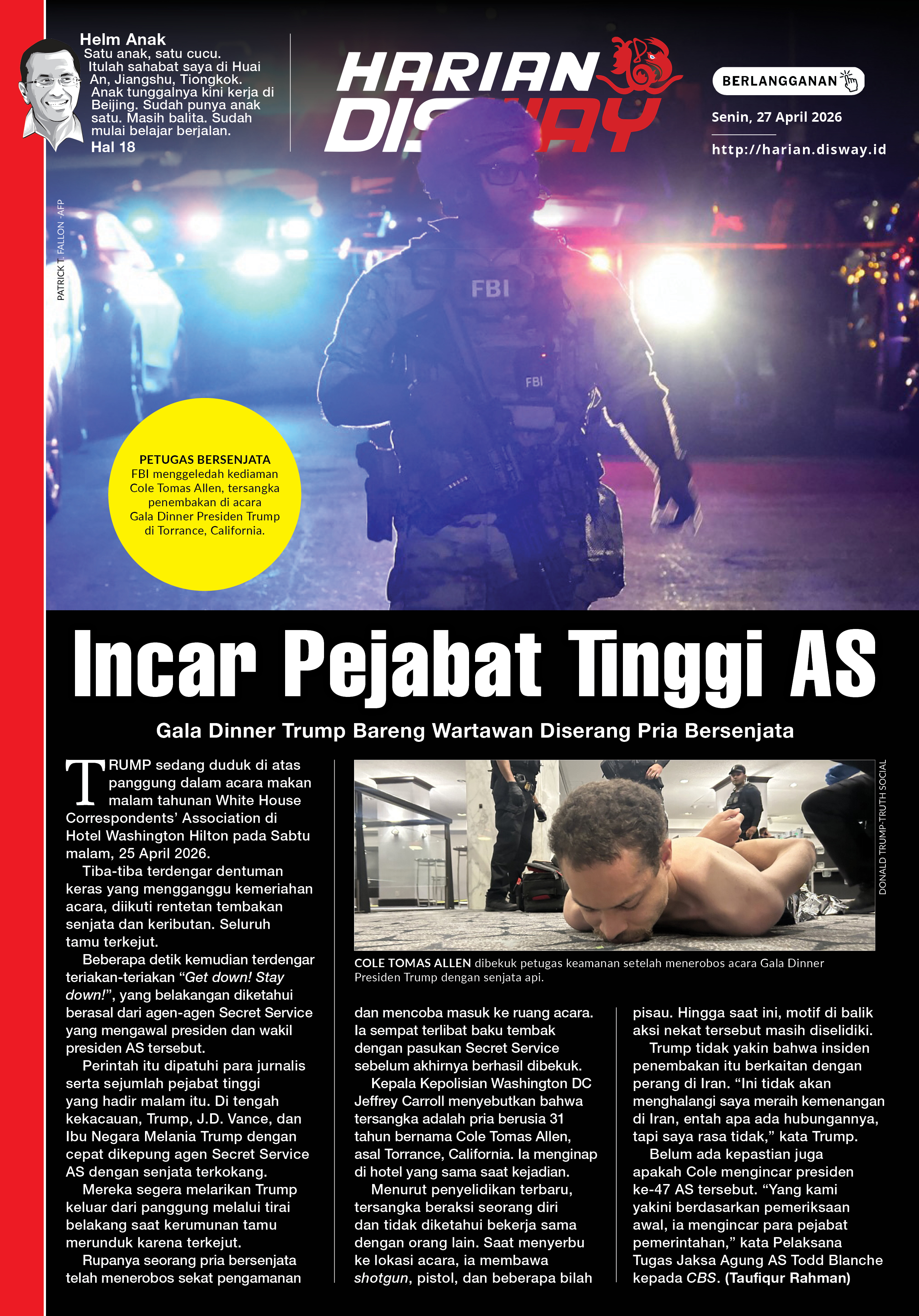 Incar Pejabat Tinggi AS