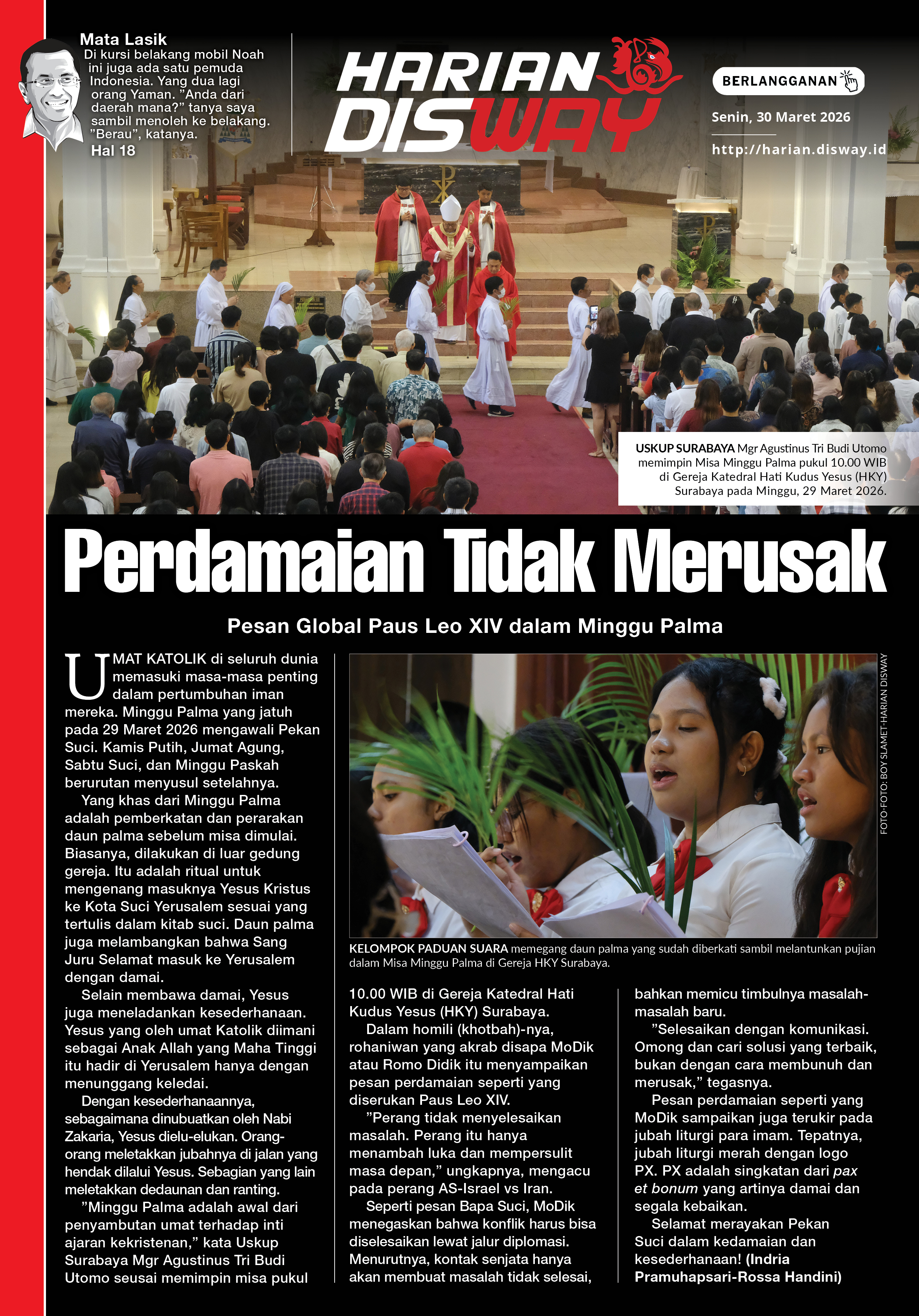 Perdamaian Tidak Merusak