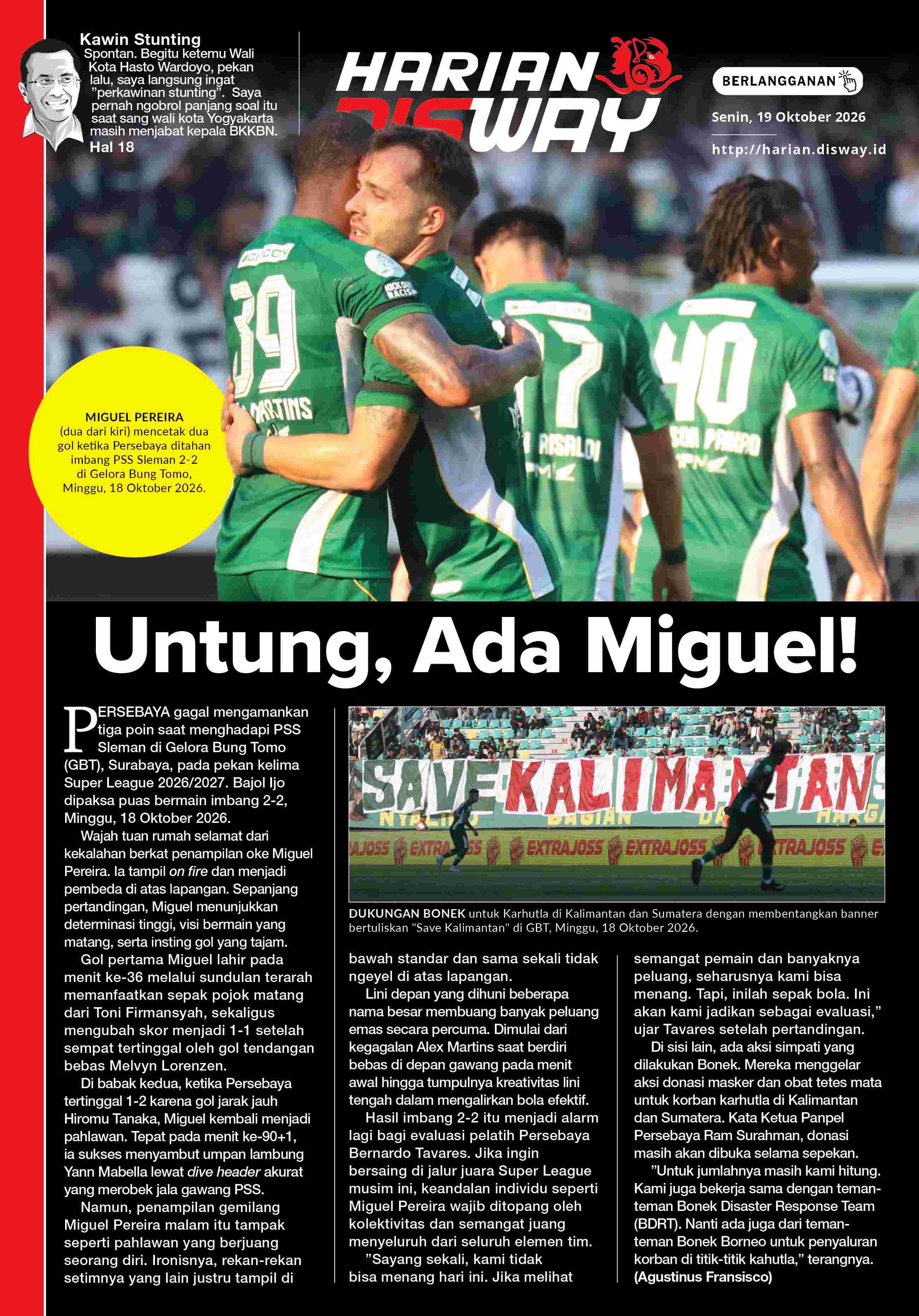 Untung, Ada Miguel!