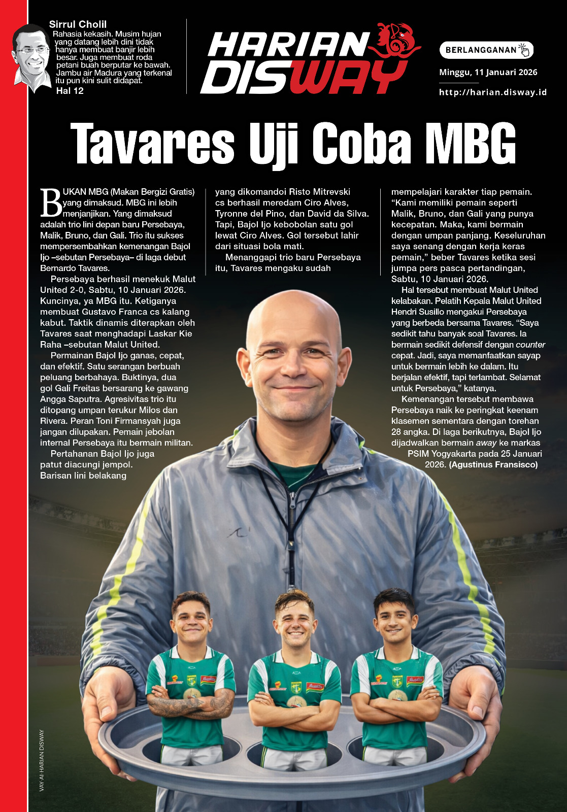 Taraves Uji Coba MBG