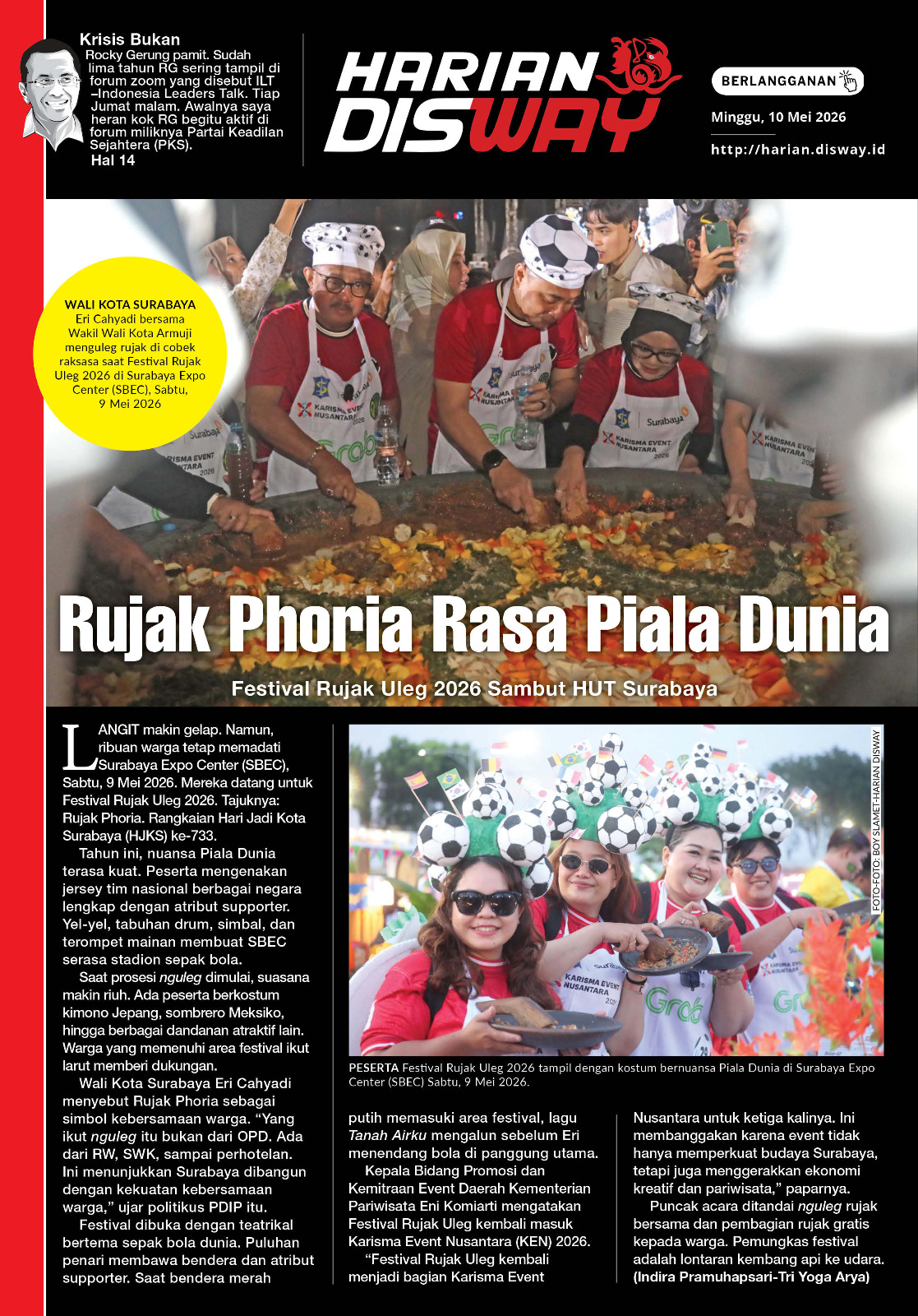 Rujak Phoria Rasa Piala Dunia
