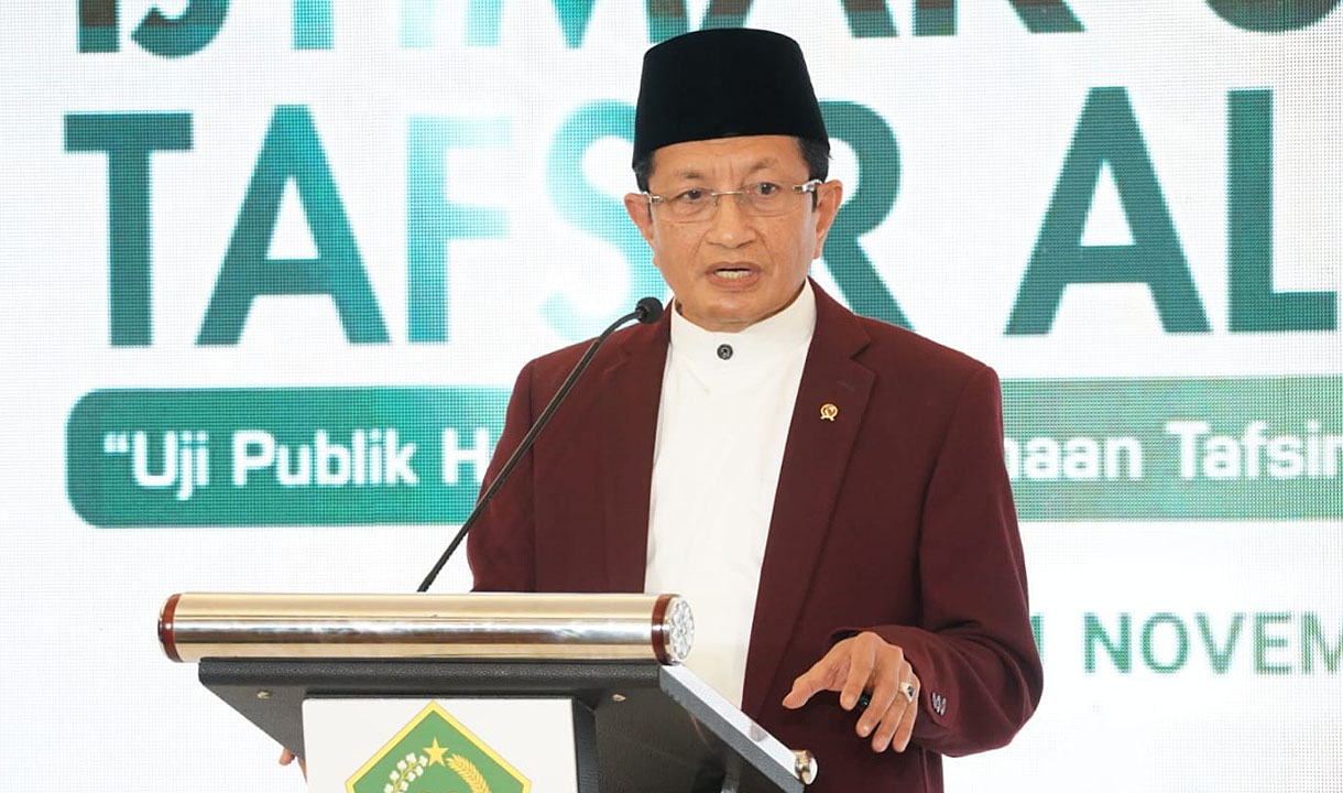 Hadapi Era Post-Truth, Menag Dorong Pendekatan Tafsir Induktif dan Berwawasan Keindonesiaan 