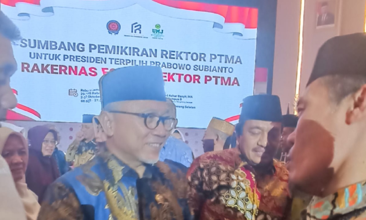 UMJ Jadi Tuan Rumah Rakernas Forum Rektor PTMA Untuk Presiden Terpilih Prabowo