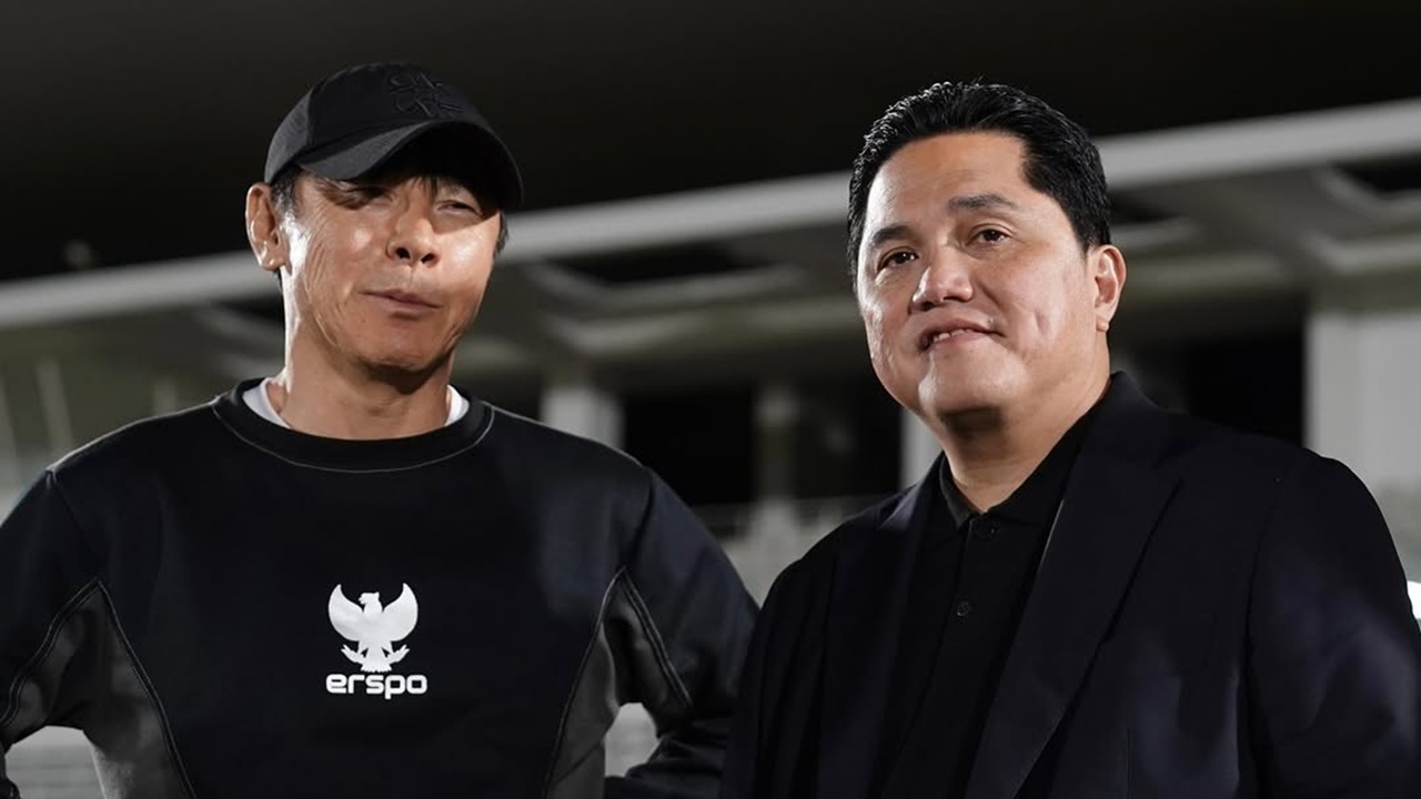 Erick Thohir Ucap Terima Kasih ke Shin Tae-yong, Tapi...