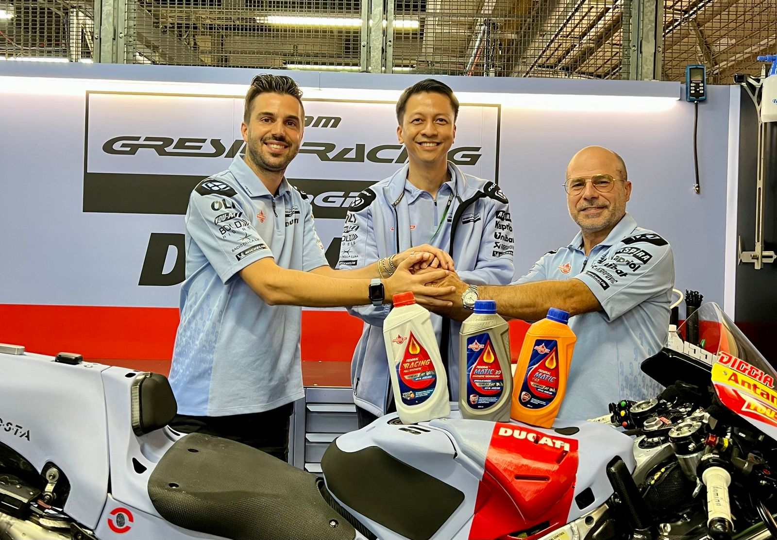 Kerjasama Federal Oil dan Gresini Racing Lanjut di MotoGP 2024