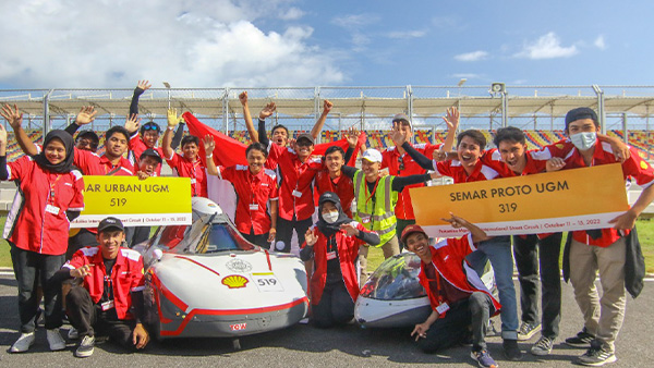 Mahasiswa Indonesia Dominasi Shell Eco-marathon 2022 di Mandalika