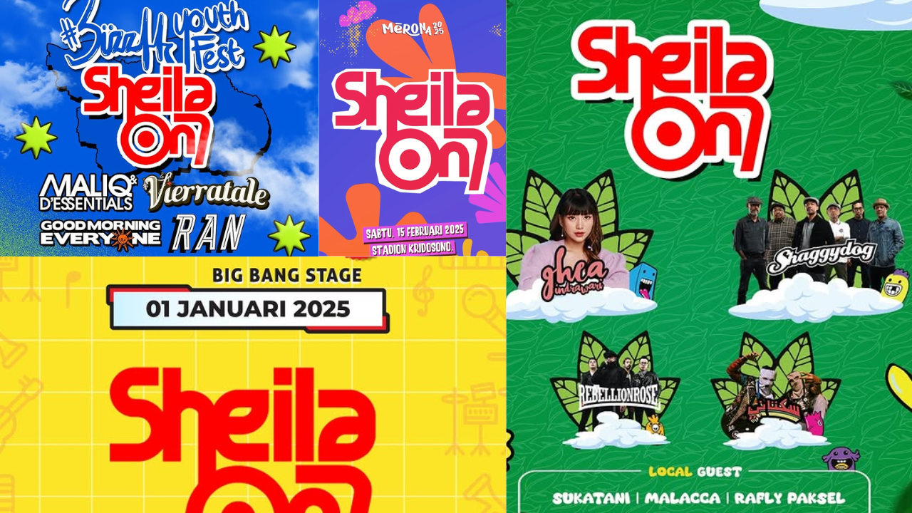 Jadwal Konser Sheila On 7 Awal Tahun 2025, Cek Harga Tiketnya!