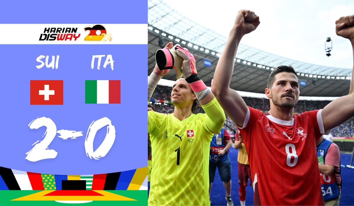 Swiss vs Italia 2-0: Rossocrusciati Pulangkan Juara Bertahan, Donnarumma: Kami Kalah Segalanya