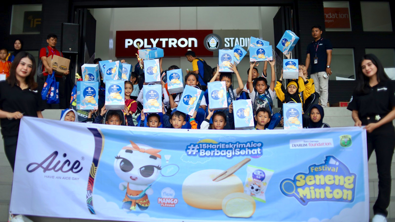 Dukungan Aice di SenengMinton Jawa Tengah 2025 Ajak Anak Cinta Badminton Sejak Dini