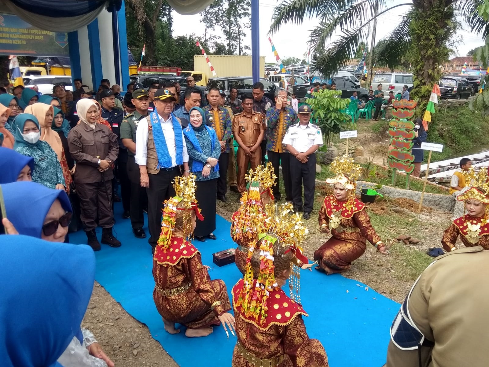 Pencanangan BBGRM ke XIX Tingkat Kabupaten Lahat dan Launching Desa Cantik (Cinta Statistik)
