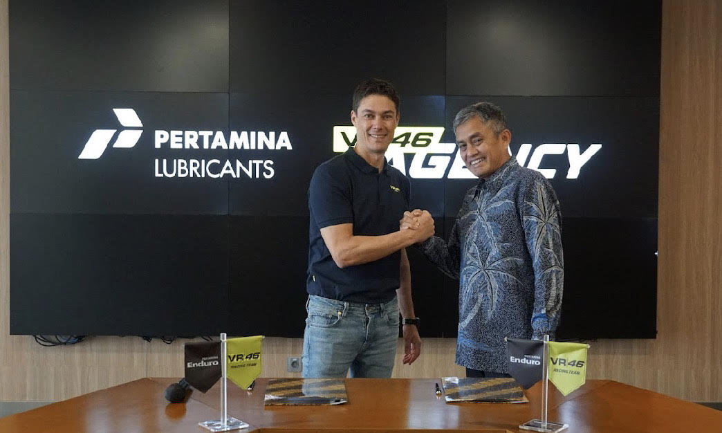 Pertamina Lubricants dan VR46 Agency Menandatangani Key Terms of Partnership, Resmi Gandeng Valentino Rossi