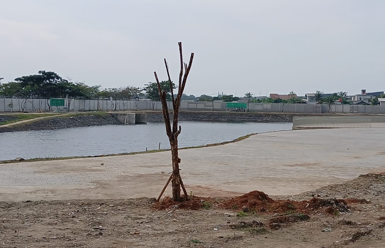 Pembangunan Embung Rawa Malang Rampung, Kurangi Risiko Banjir di Jakut