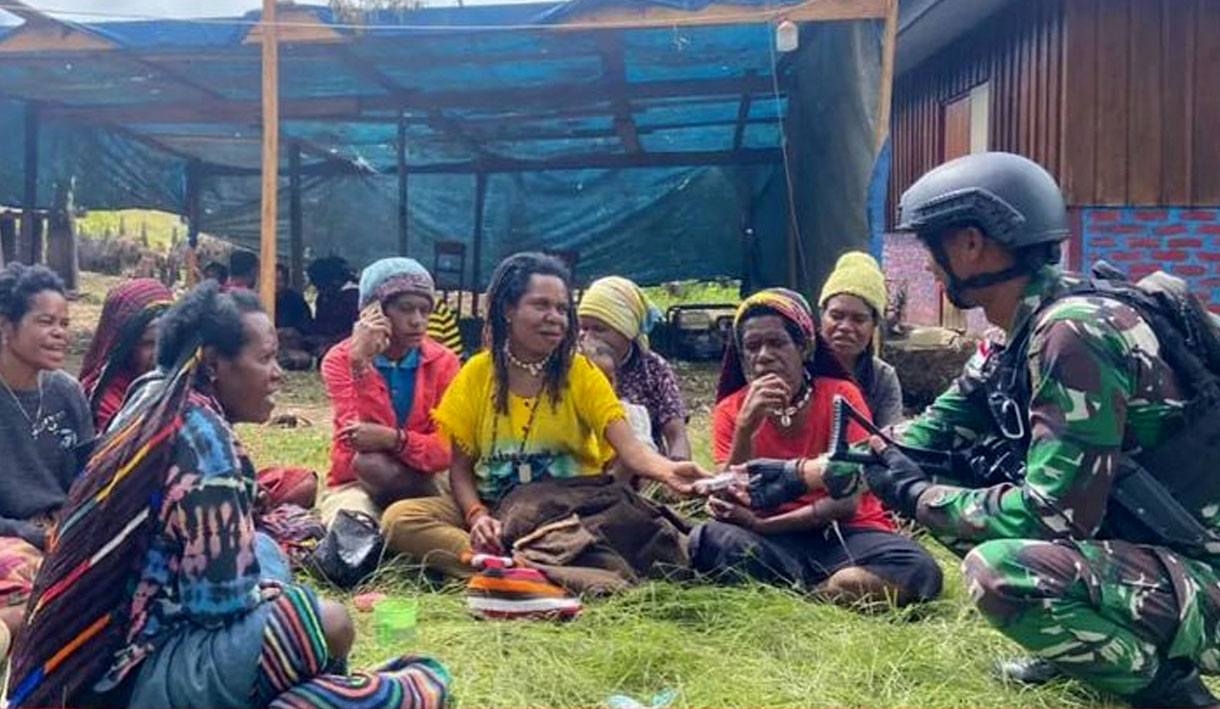 TNI Yakin Masyarakat Papua Akan Tetap Percaya Kepada NKRI Pasca Terjadinya Penganiayaan 