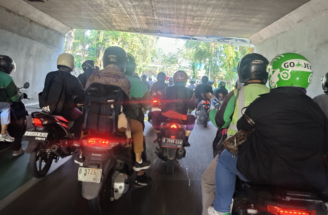 Hujan Deras di Jakarta, Sejumlah Ruas Jalan Alami Kemacetan