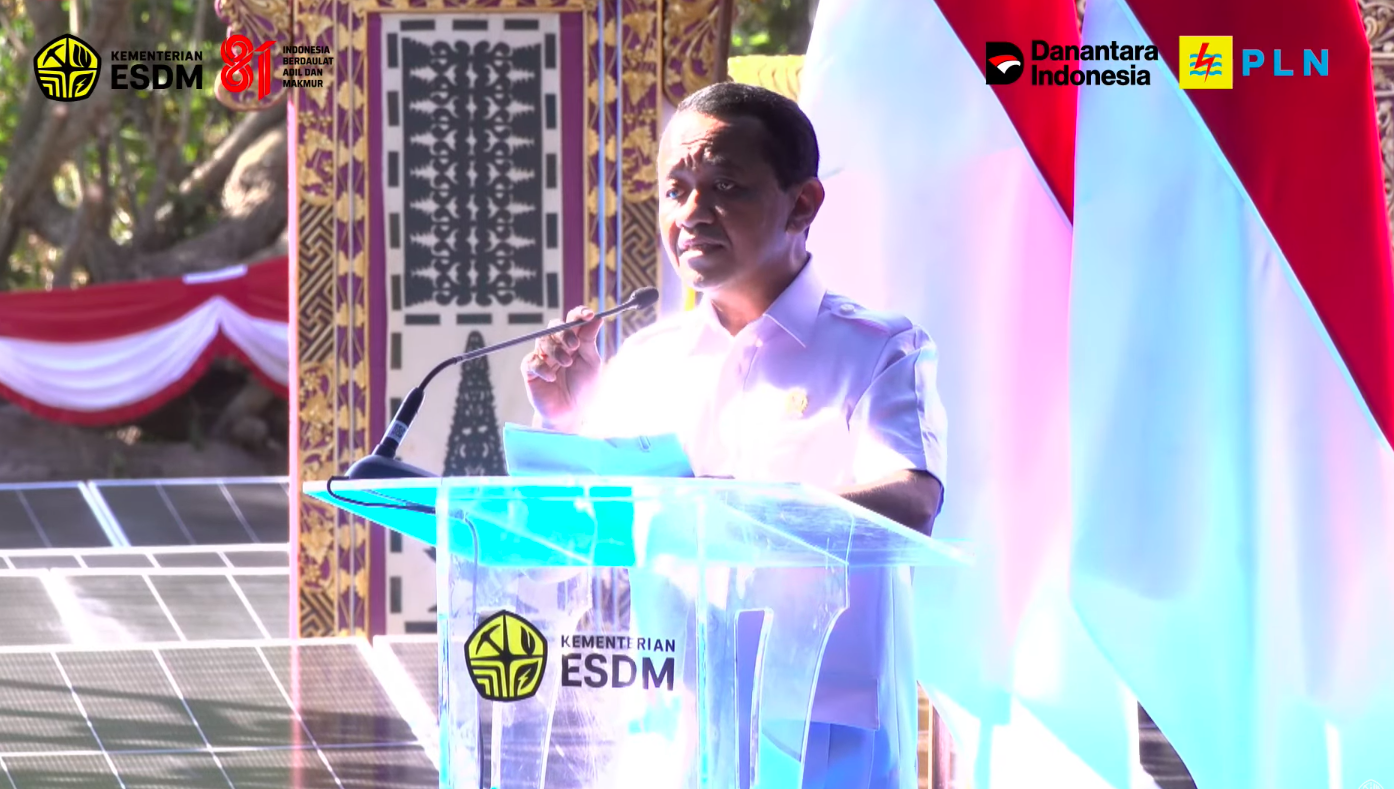 PLTS GWp Bali Diresmikan, Bahlil: Bisa Hemat Subsidi Energi Hingga Rp73,9 Triliun