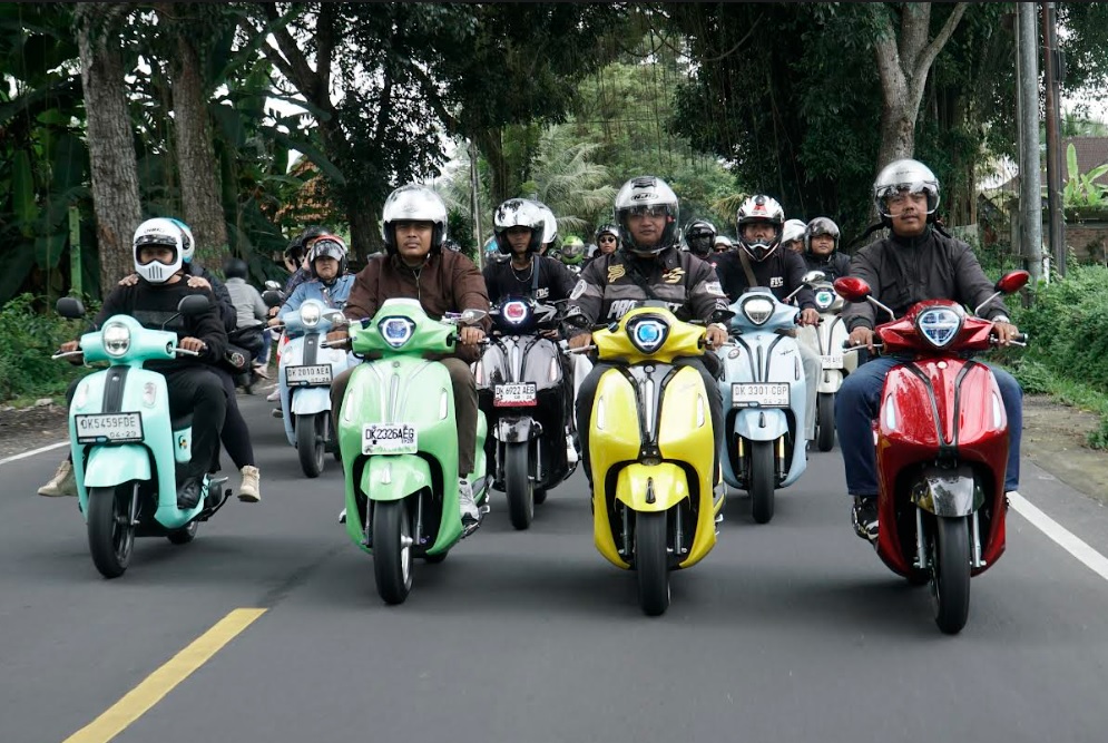 Solid! Ratusan Pengguna Classy Yamaha Kumpul Bareng di Bali