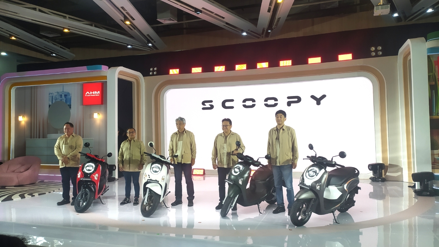 AHM Resmi Rilis Motor New Honda Scoopy Generasi Keenam, Punya Desain Baru!