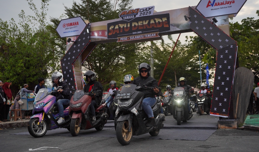 MAXi Yamaha Day 2025: Perayaan Serentak dari Bali ke Lampung, Poso Jadi Tuan Rumah Baru
