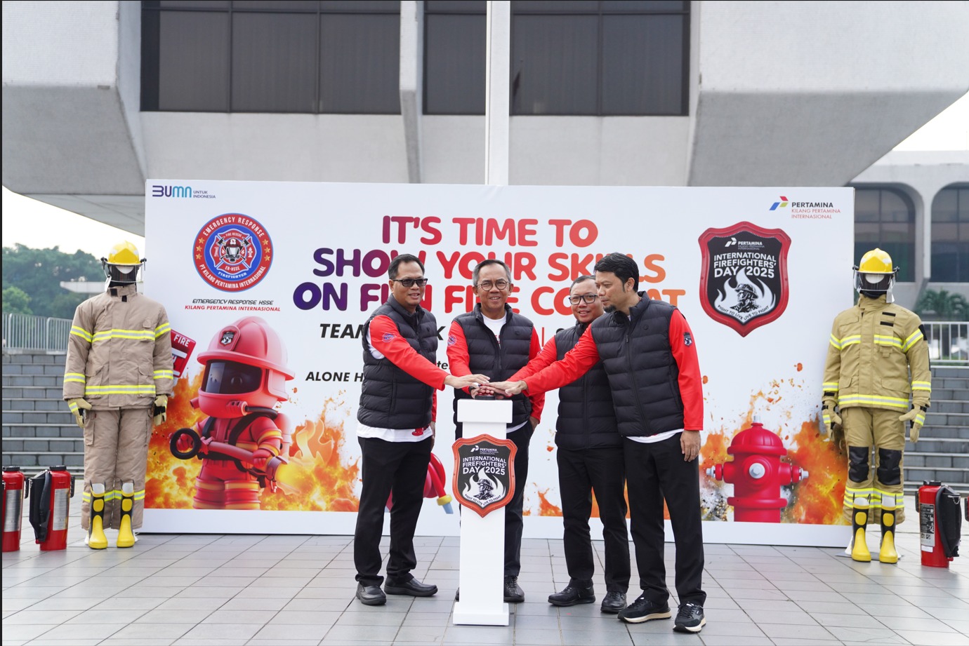 Apresiasi Regu Pemadam Kebakaran, Kilang Pertamina Gelar IFFD 2025  
