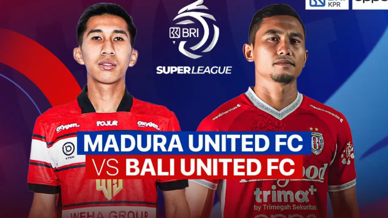 Link Live Score Hasil Madura United vs Bali United di BRI Super League 2025/2026, Siapa yang Menang?