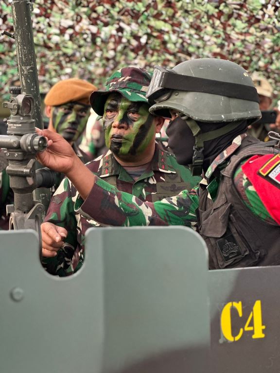 Persiapan Latgab TNI 2023, Mayjen Farid Makruf Turun Tangan