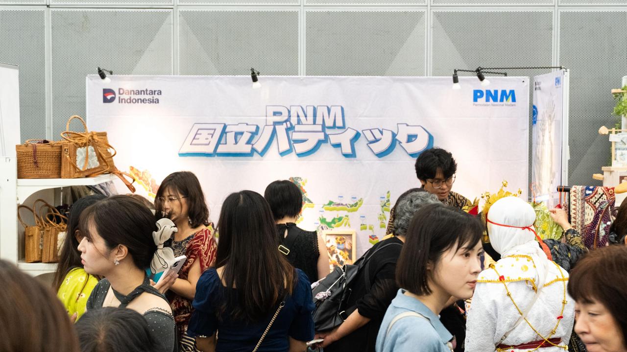 PNM Ajak Nasabah Unggulan Mekaar Eksis Pameran di Tokyo Jepang 