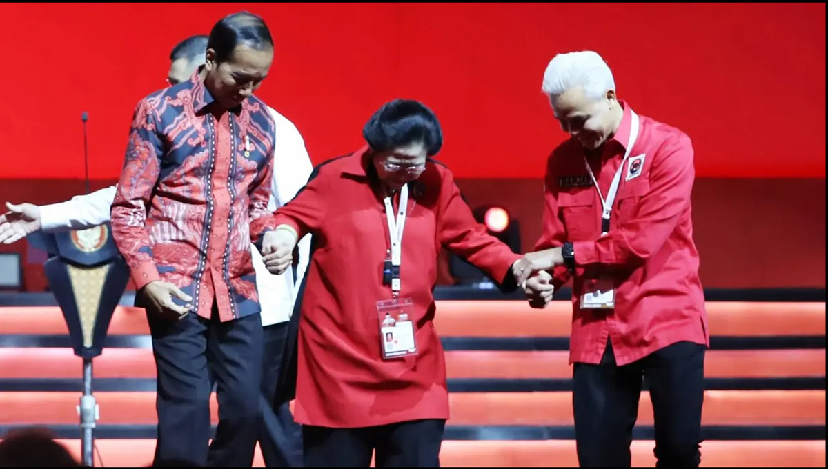 Semenit Jokowi-Ganjar Gandeng Megawati 