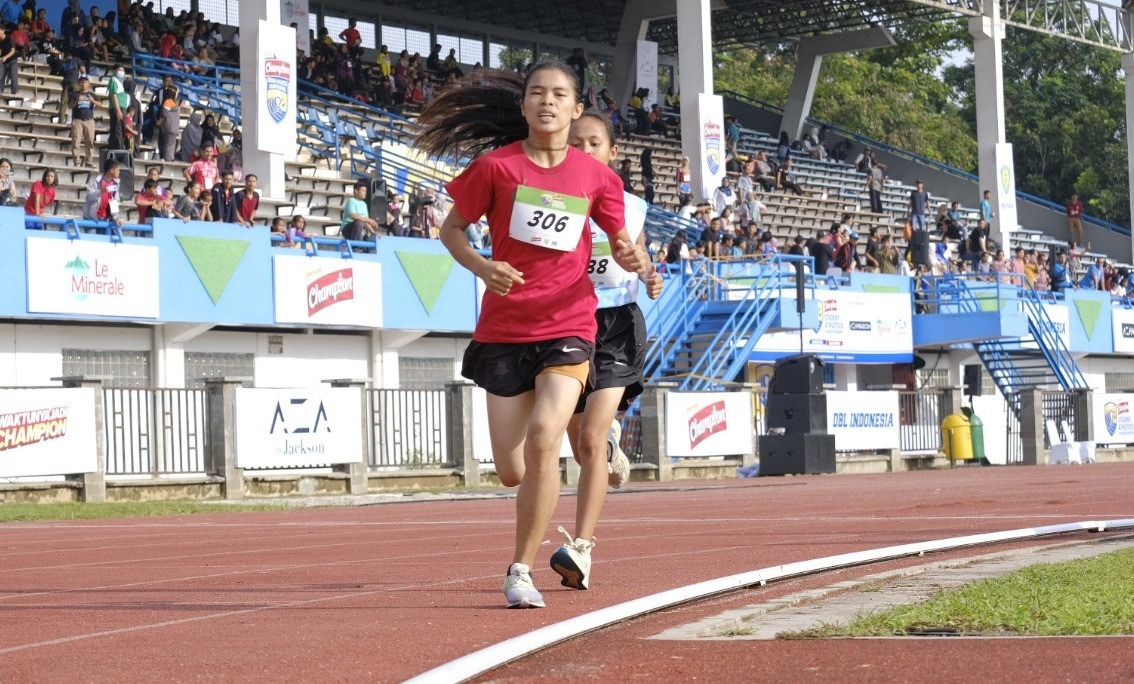 Pecahkan Rekor! Jelita Optiani Juarai Nomor 1.000 Meter Putri Energen SAC Indonesia 2023-Sumatera Qualifiers