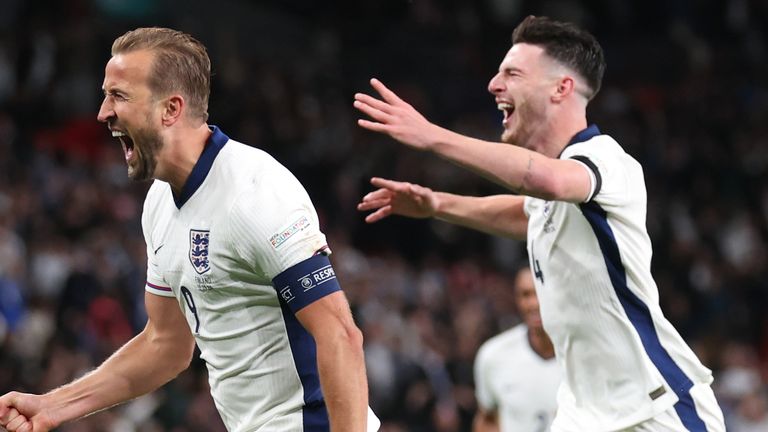 Inggris vs Finlanda 2-0, Harry Kane Cetak Dua Gol di Caps Ke-100 Bersama Three Lions