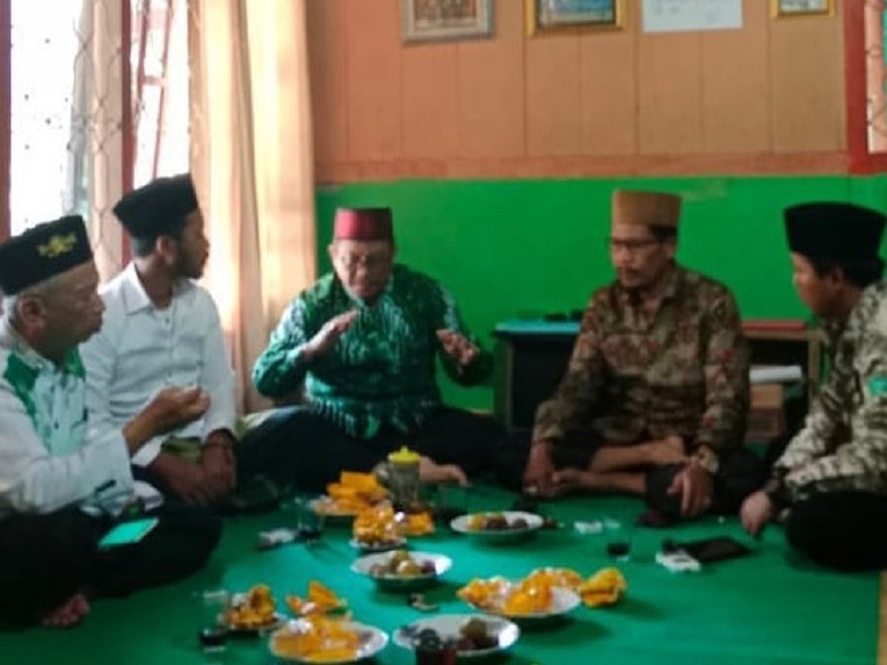 Ketua PCNU Lambar Terjun Sinkronisasi Program Dengan MWC