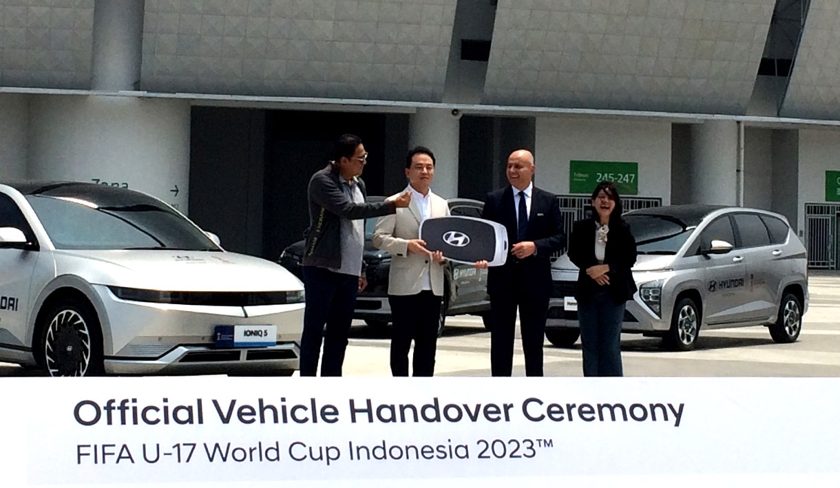 148 Unit Hyundai Dukung Mobiltas Ajang FIFA U 17 World Cup Indonesia 2023
