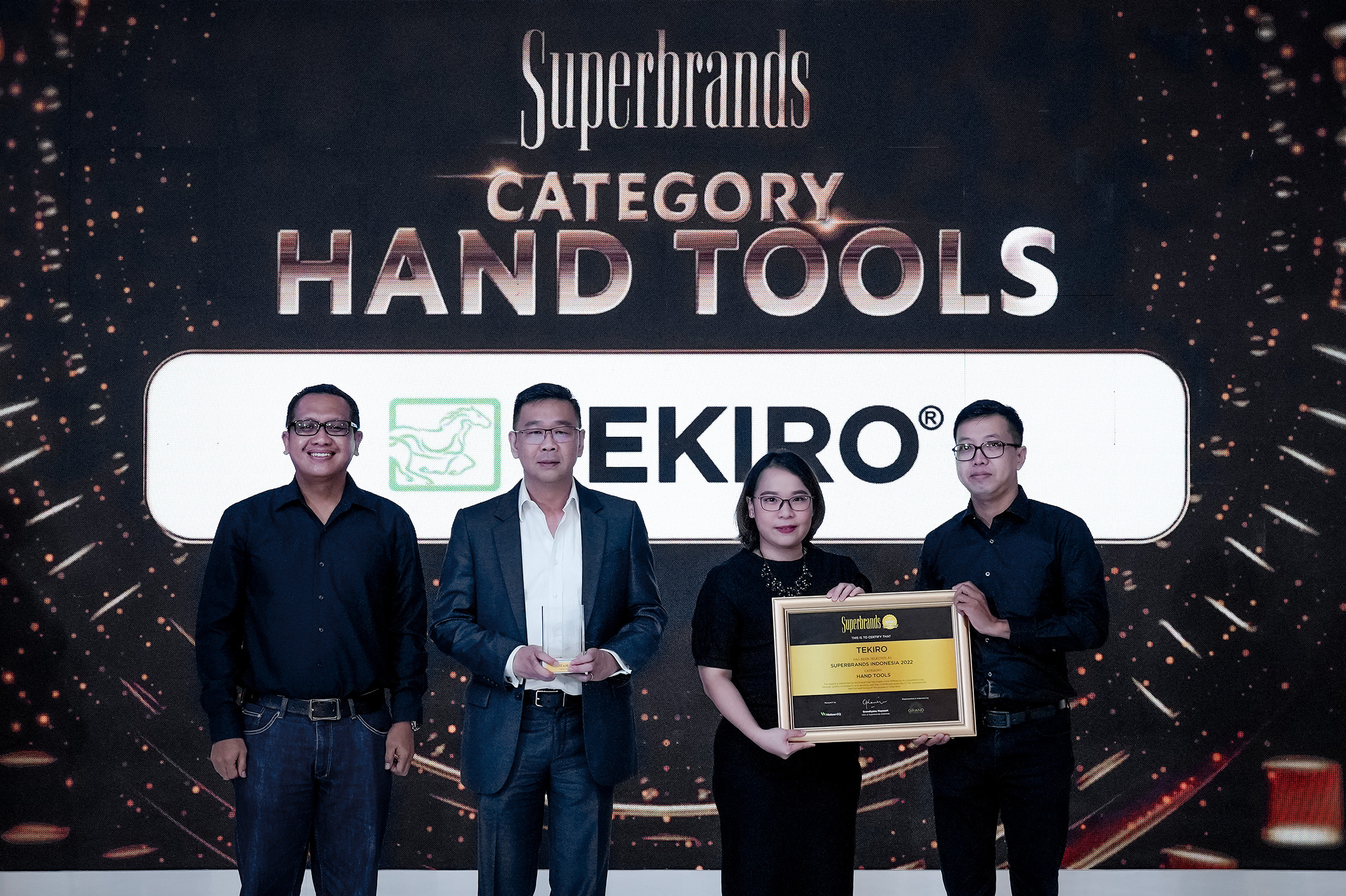 Jadi Produk Handtools Terbaik, Tekiro Raih Penghargaan Superbrands Awards 2022