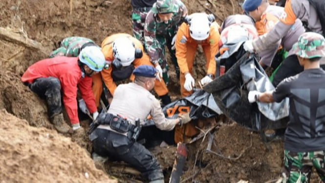 1 Jenazah Kembali Ditemukan, Korban Meninggal Akibat Gempa Cianjur jadi 329 Jiwa