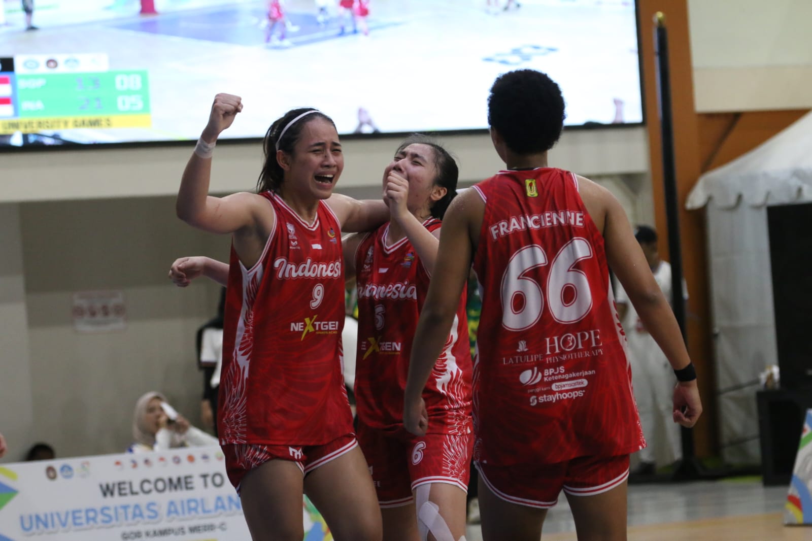 Asean University Games 2024: Keren! Tanpa Satu Pemain, Basket Putri 3x3 Raih Emas Perdana 