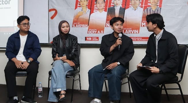 Seminar Be The Connector di Untag Surabaya, Dorong Mahasiswa Bangun Personal Branding Autentik