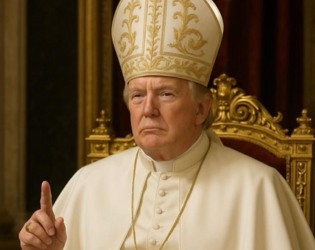 Trump Unggah Foto Berpakaian Seperti Paus, Sebut Ingin Jadi Pemimpin Gereja Katolik