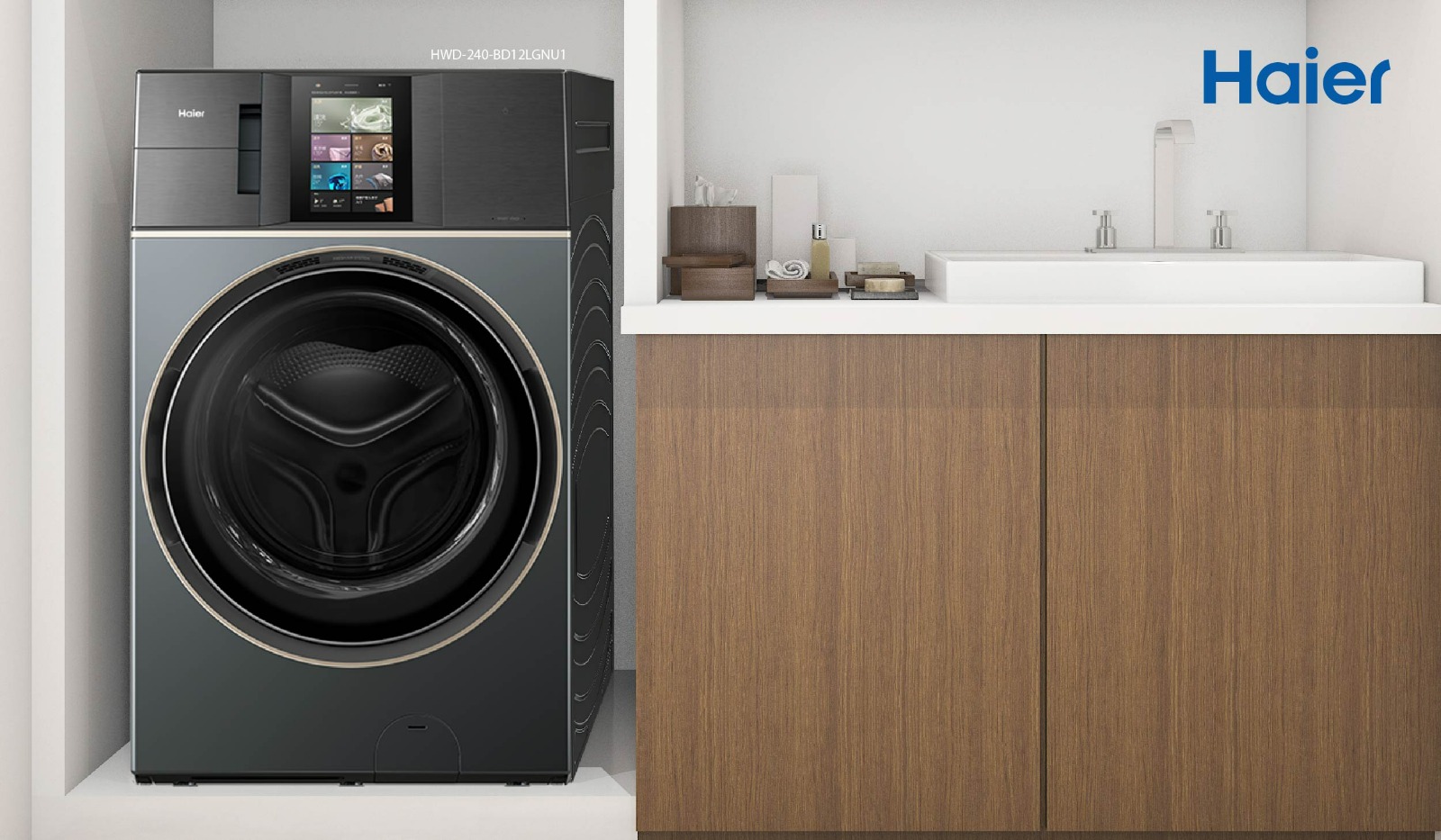 Usung Teknologi Canggih untuk Hunian Urban Premium, Haier Luncurkan Mesin Cuci L+ All in One 24 Kg