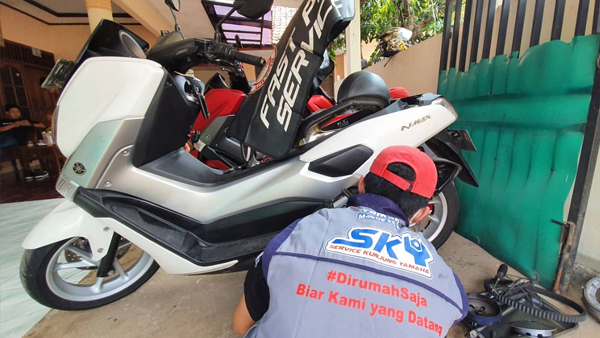 One Hotline SKY Yamaha Bikin Pemilik Gak Perlu ke Bengkel Buat Service Motor