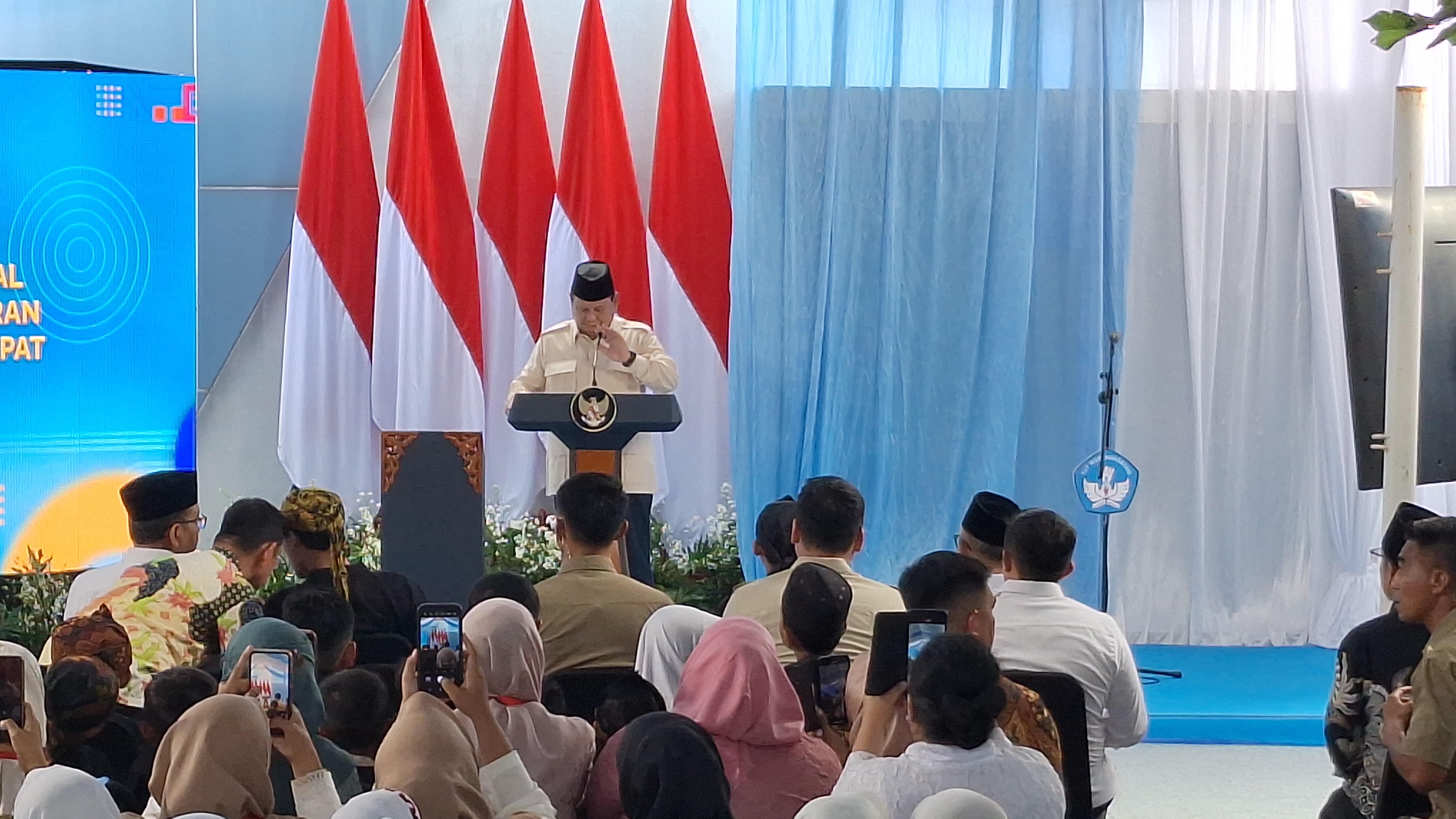 Prabowo Ungkap Alokasi Dana Pendidikan Tahun Ini Tertinggi Dalam Sejarah, Lebih dari 22 Persen Dari APBN