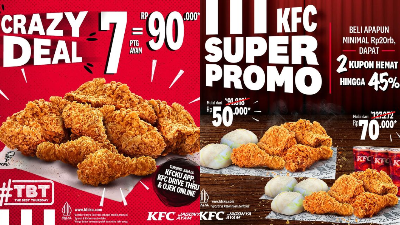 Cek 5 Promo KFC Oktober 2024 Terbaru, Makan Enak di Awal Bulan!