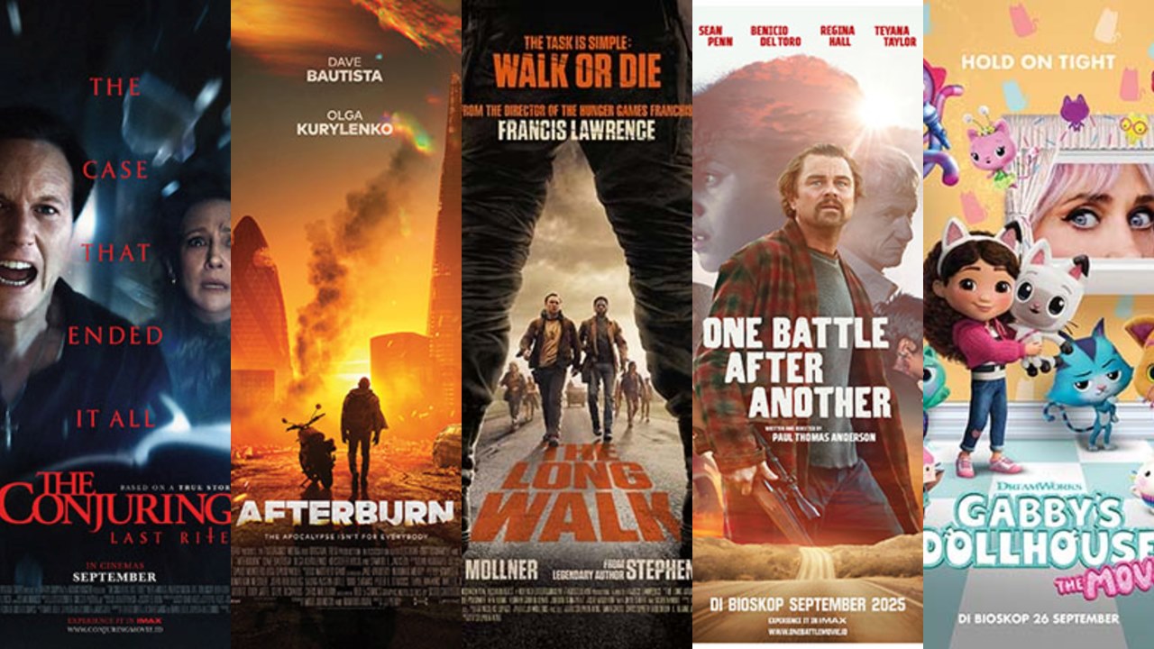 Wajib Tonton! 9 Film Hollywood yang Tayang September 2025, Ada Comeback Leonardo DiCaprio!