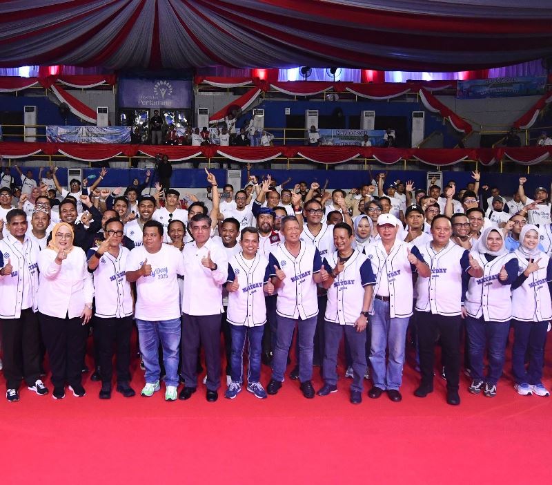 Pertamina Rayakan Puncak Hari Buruh Internasional 2025